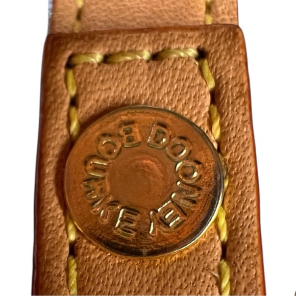 Dooney & Bourke Tan and Brown Monogram Wristlet - Picture 10 of 16